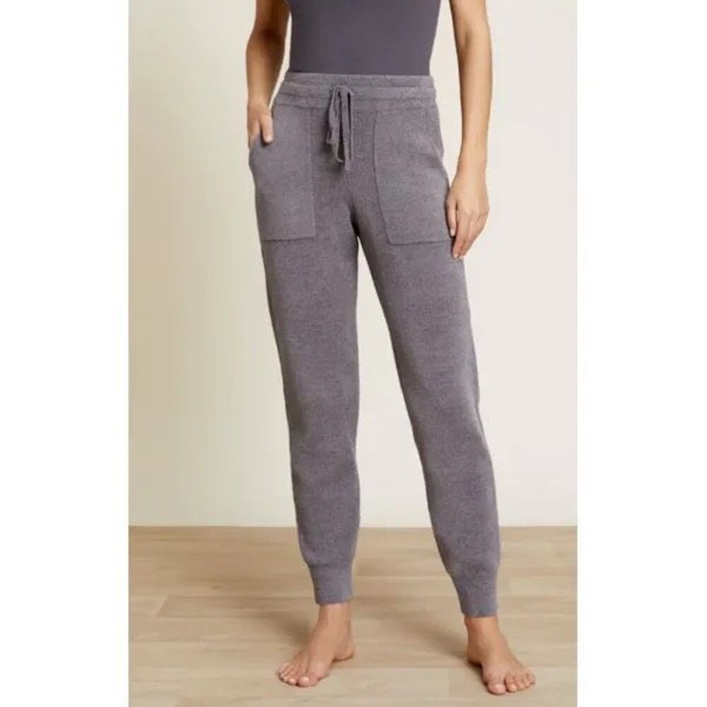 Barefoot Dreams CozyChic Ultra Lite joggers lounge pants glacier gray petite 3X